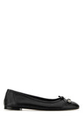 Women's City Up Ballet Flat Black Domesticated Calf