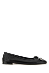 Women's City Up Ballet Flat Black Domesticated Calf