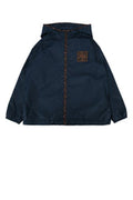 Boys' K-Way New Nylon Darkblu 100pa+fod.:100pa+ricamo:100pl Trench Coat