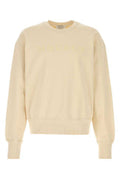 Men's Print Sweatshirt Beige Tcotton Rcotton Relastan Sweater