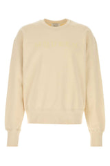 Men's Print Sweatshirt Beige Tcotton Rcotton Relastan Sweater