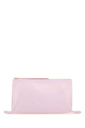 Women's Calfskin Leather Clutch Pink Calf