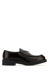 Men's Polished Leather Loafer Brown Calfskin
