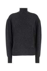 Women's Wool Turtleneck Gray