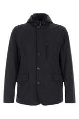 Men's Ranieri Jacket Black Nylon Elastane