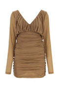 Women's Dress Camel Cupro