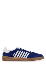 Men's Blue Fabric Boxer Sneakers M4177