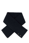 Men's Cashmere Wrap Scarf Navy