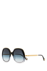 Women's Ch0327s-005 Gradient Acetate Square Sunglasses Gray