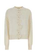 Women's Cardigan White Viscose Cotton Nylon