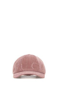 Women's Baseball Corduroy Cap Pink Cotton
