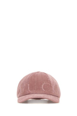 Women's Baseball Corduroy Cap Pink Cotton