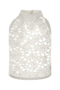 Women's Openwork Cotton Tank Top White Tops