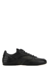Women's Allacciate Sneaker Black Calfskin