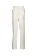 Women's Linen Trousers Beige