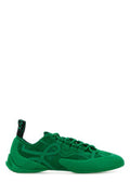 Women's Green Suede Grip Sneakers Jungle