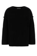 Women's Jumper Black Wool