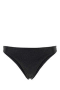 Women's Bagno Bikini Bottom Black Nylon Elastane Swimwear