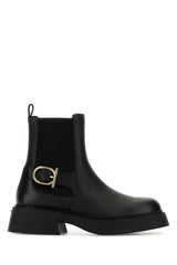 Women's Tia Boot Black Calf Elastic