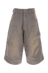 Men's Stockton Bermuda Shorts Gray Cotton Bermudas