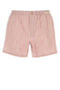 Men's Bermudas Bermuda Pink Viscose Nylon