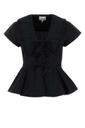 Women's Cotton Blouse Black