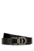 Men's Reversible Leather Belt Brown Calf