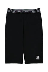 Boys' Bermuda Blackwhite Elastane Short