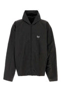 Men's Jacket Black Linen Cotton