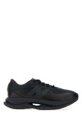 Men's Sneaker Black Fabric