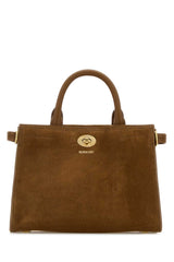 Women's Cotswolds Top Handle Bag Brown Calf Grain Leather