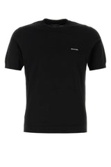 Men's Logo-Embroidered Cotton Sweater Black