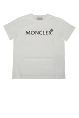 Boys' Ss T-Shirt Creamblack Base Fabric: Cotton T-shirts And Polos