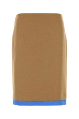 Women's Skirt Beige Camel