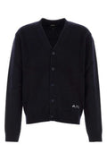 Men's Kevin Cardigan Navy Wool