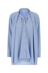 Women's Cotton Poplin Shirt Blue