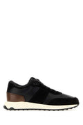 Men's Mont Sneaker Black Leather Suede