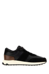 Men's Mont Sneaker Black Leather Suede