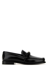 Women's Leather Tangle Loafer Black Bovina