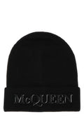 Men's Cashmere Beanie Black