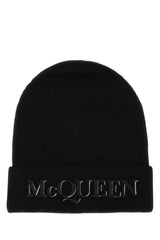 Men's Cashmere Beanie Black