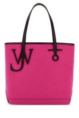 Women's Small Anchor Tote Pink Cotton