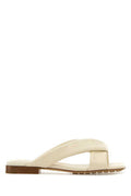 Women's Ivory Leather Riva Slippers Seasalt Flat Shoes