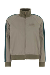 Women's Color-Block Cotton Jacket Gray