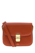 Women's Grace Small Crossbody Bag Red Bovine Leather