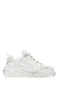 Women's White Leather Hiking Sneakers Wth0001