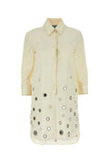Women's Shirt Dress Beige