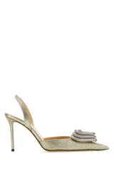 Women's Mach&mach Tacco Pump Gold Fabric