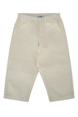 Boys' Pantalon Bandy Trousers Beige Cotton Organic