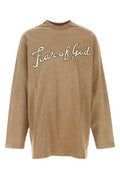Men's Cotton Oversize T-Shirt Beige